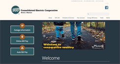Desktop Screenshot of consolidatedelectric.com